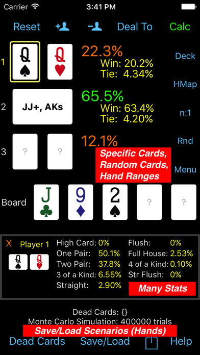 Advanced Poker Calculator